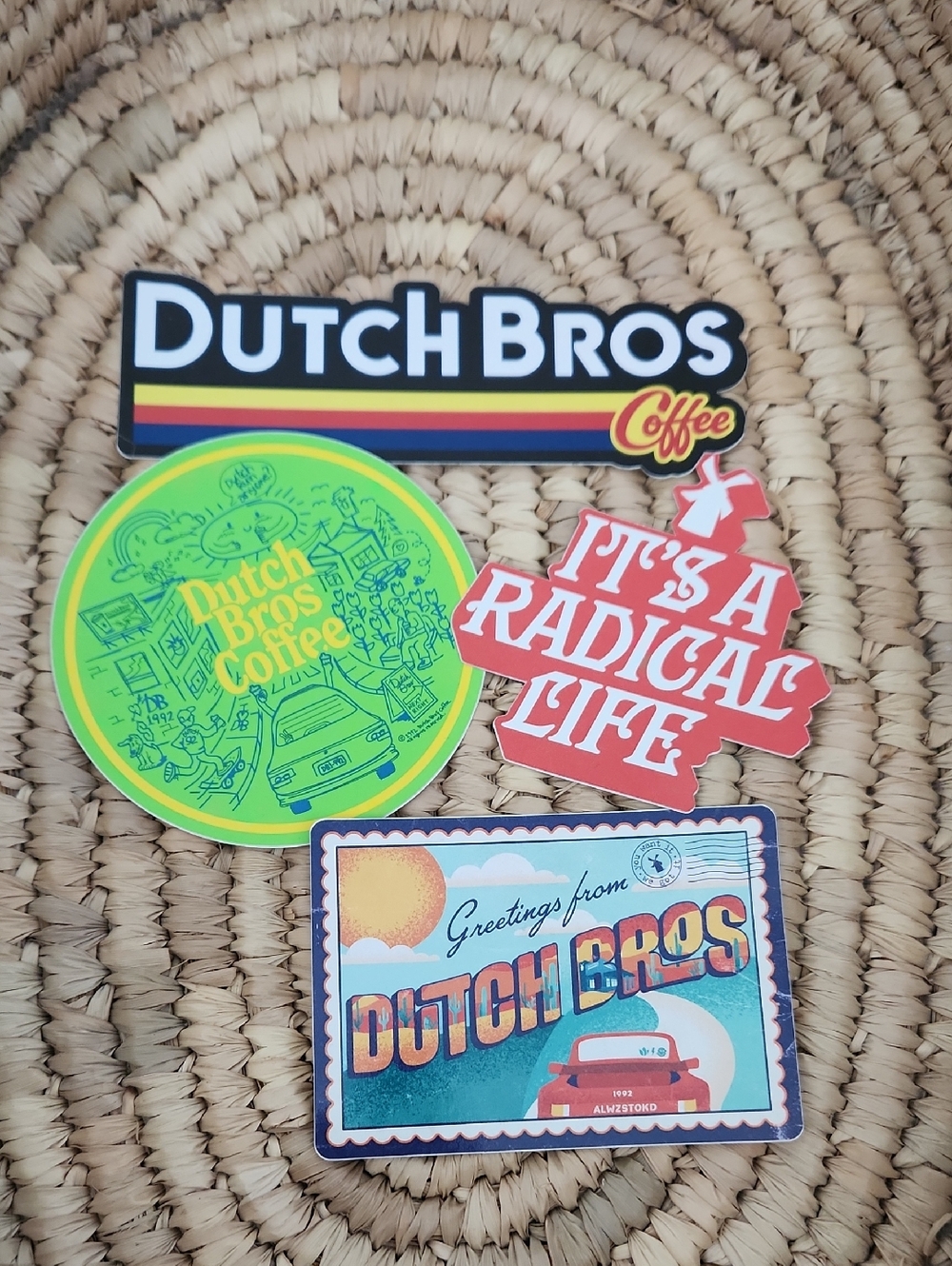 Dutch Brother Sticker Pack
